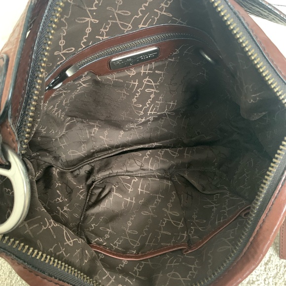 Fossil Dark Brown Leather Shoulder Bag - Picture 5 of 5